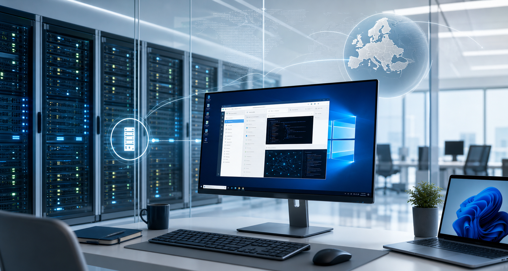 Иностранный дата-центр и удаленный Windows-сервер для работы с ИИ по RDP