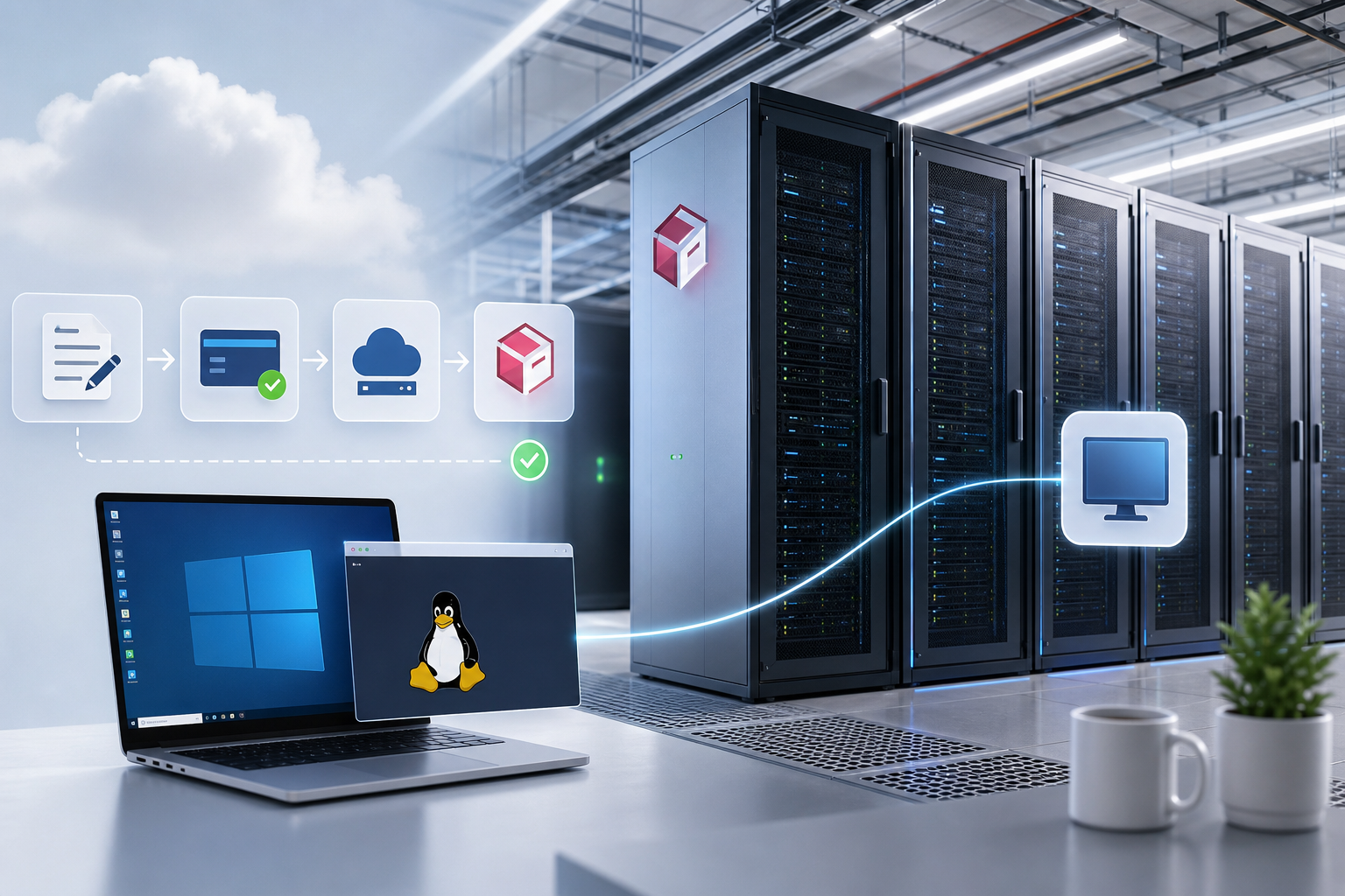 Как проходит заказ сервера Hetzner через Needsysadmin.ru: от заявки до доступа