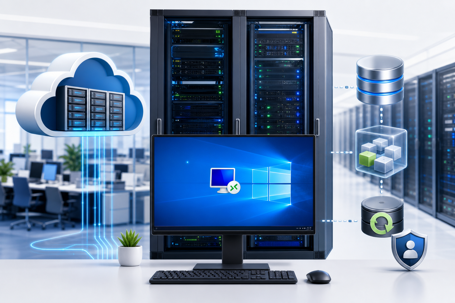Сколько ресурсов нужно серверу 1С с MS SQL для 20, 50 и 100 пользователей