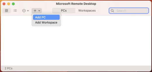 программа для подключения к удаленному рабочему столу на Mac