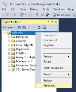 сервер для 1С с ms sql server с доступом к Managment Studio