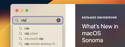 rdp на mac os
